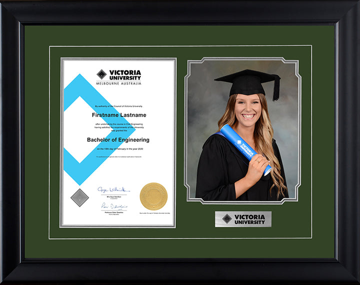 Victoria University Frame Black Regency