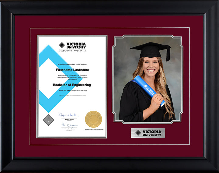 Victoria University Frame Black Regency