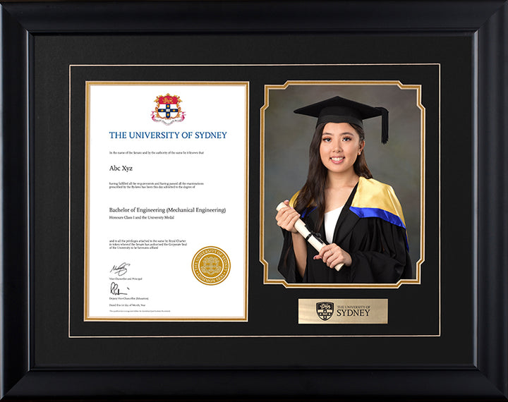 University of Sydney Frame Black Regency