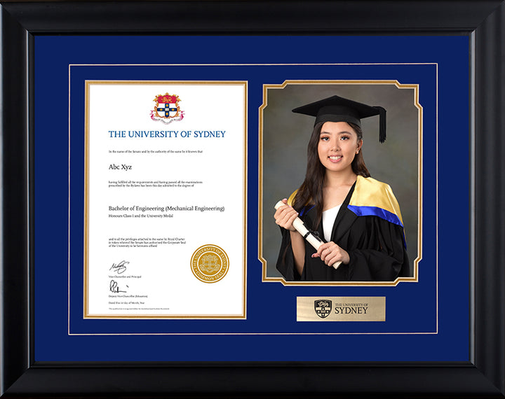 University of Sydney Frame Black Regency