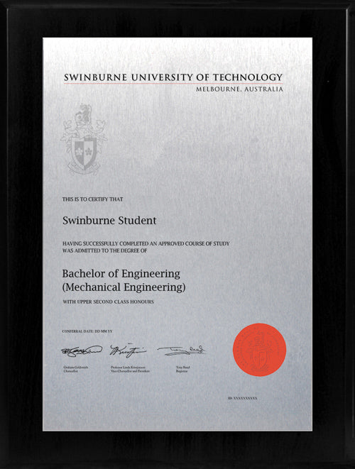 Swinburne Plaque Black Lacquer