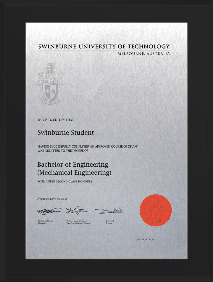 Swinburne Plaque Black Atlas