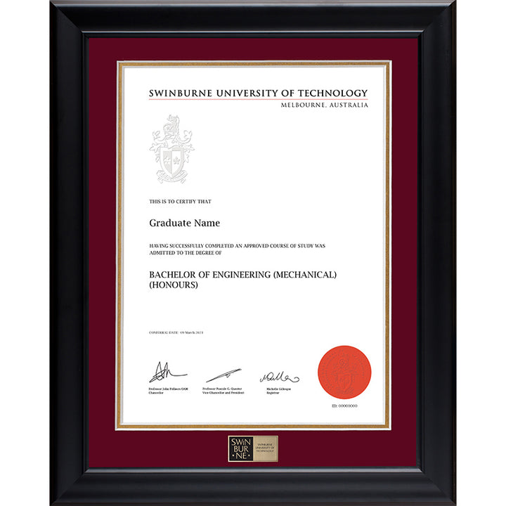 Swinburne Frame Black Elegance