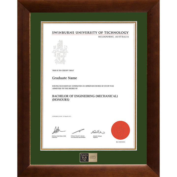 Swinburne Frame Teak Elegance