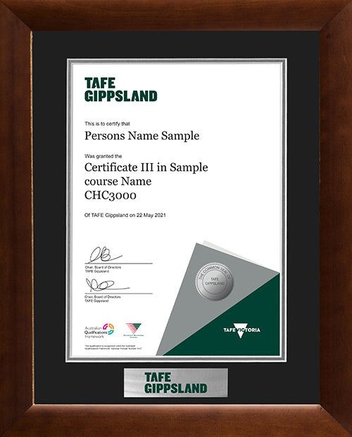 Tafe Gippsland Frame Teak Elegance