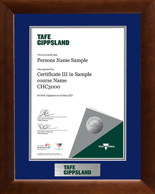 Tafe Gippsland Frame Teak Elegance