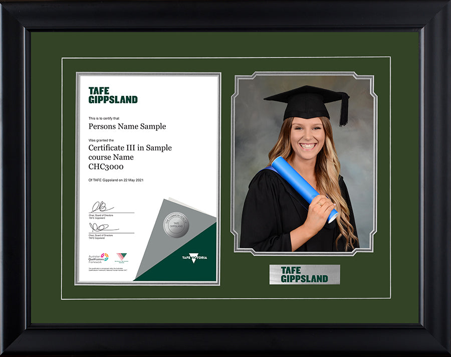 Tafe Gippsland Frame Black Regency