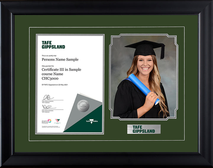 Tafe Gippsland Frame Black Regency