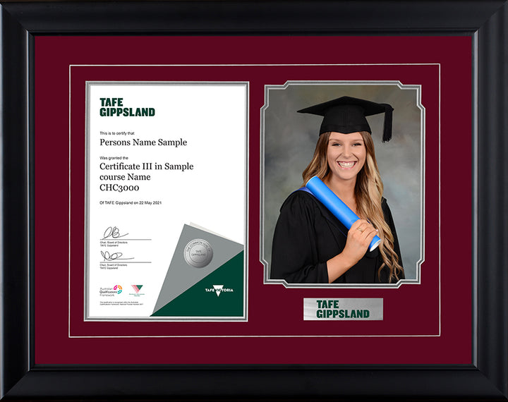 Tafe Gippsland Frame Black Regency