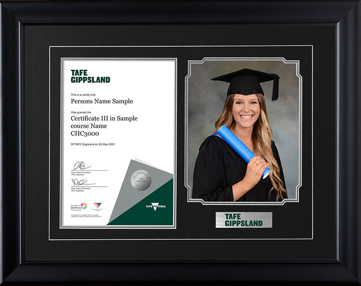 Tafe Gippsland Frame Black Regency