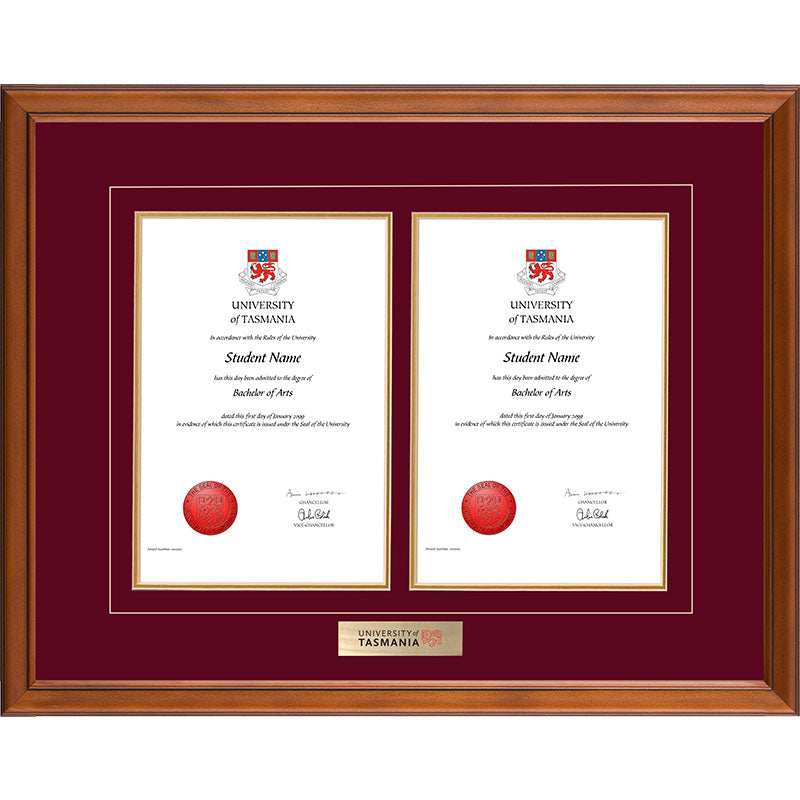 University Of Tasmania Frame Classic Double Degree