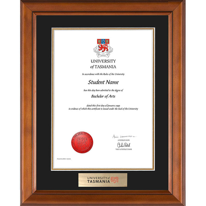University Of Tasmania Frame Classic Elegance