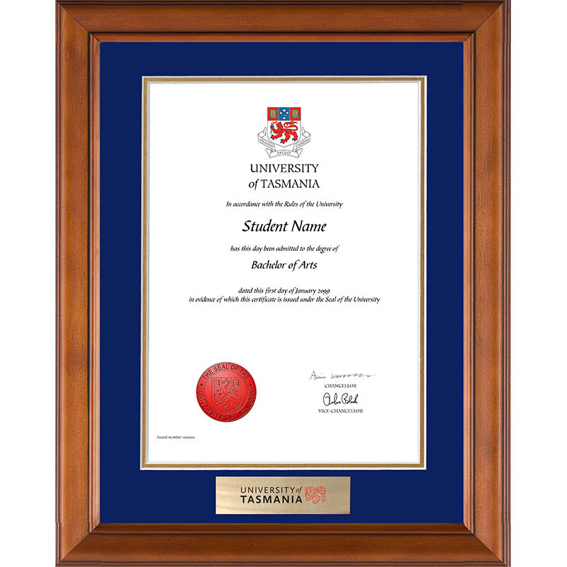 University Of Tasmania Frame Classic Elegance