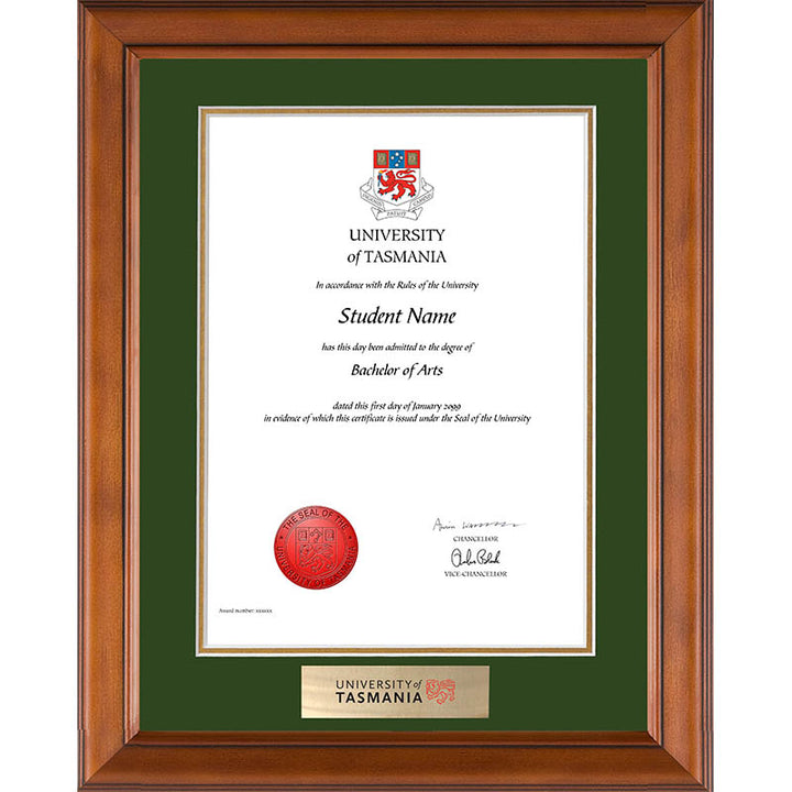 University Of Tasmania Frame Classic Elegance