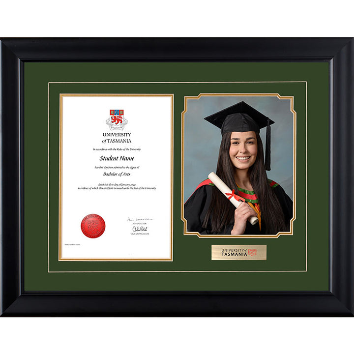 University Of Tasmania Frame Black Regency