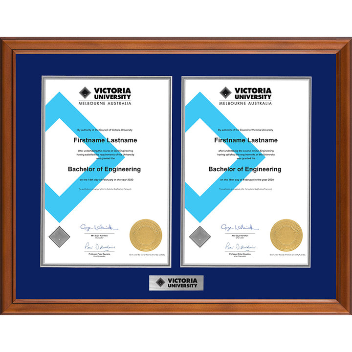 Victoria University Frame Classic Double Degree