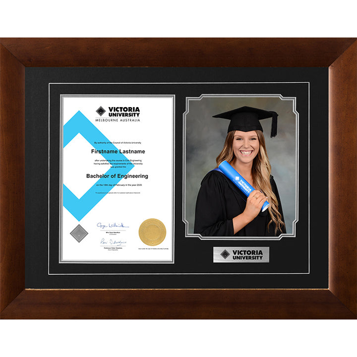 Victoria University Frame Teak Regency