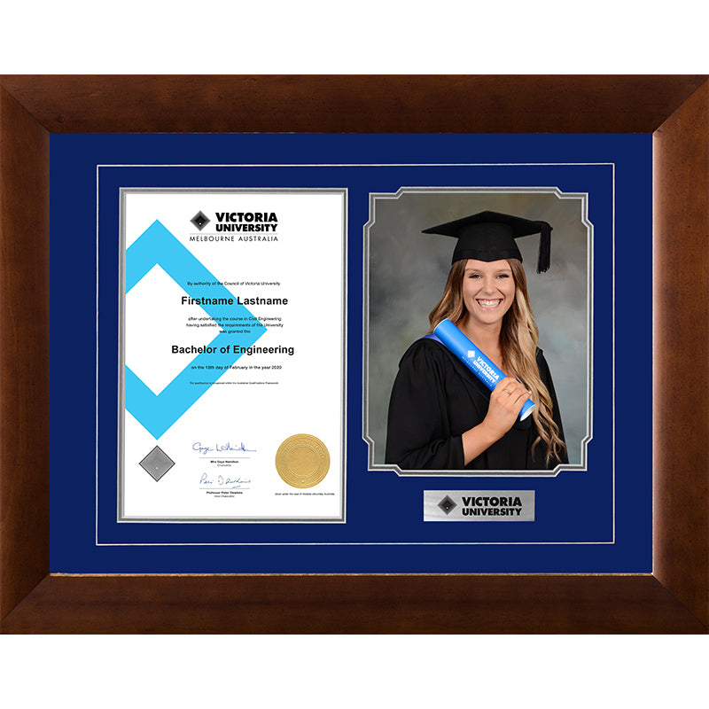 Victoria University Frame Teak Regency