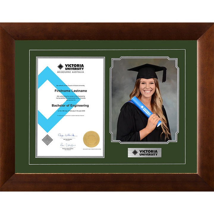 Victoria University Frame Teak Regency