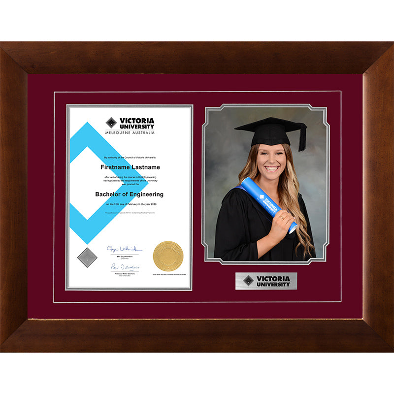 Victoria University Frame Teak Regency