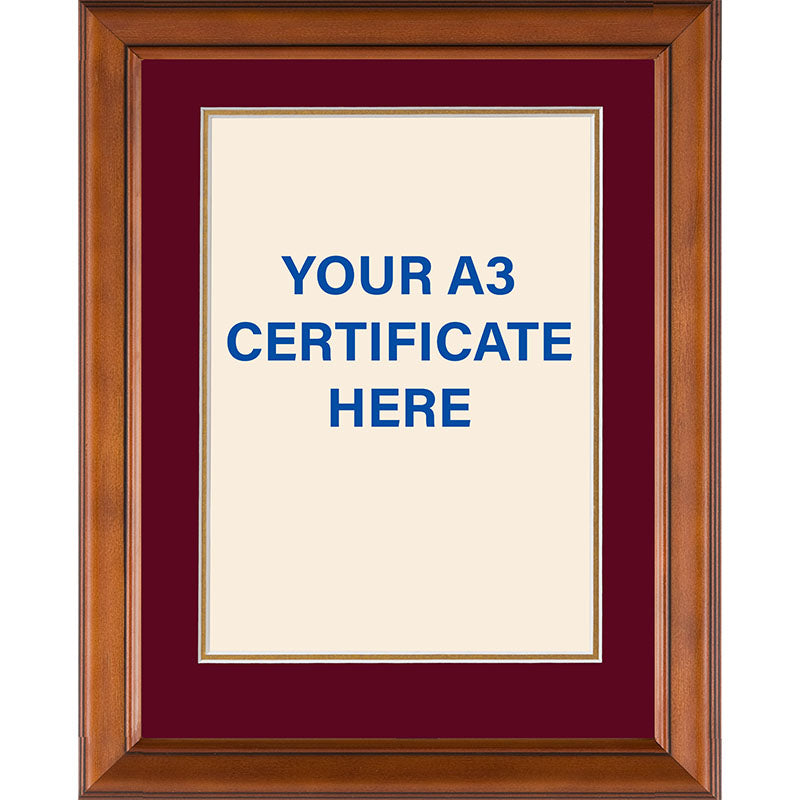 UniSA Frame Mahogany Elegance